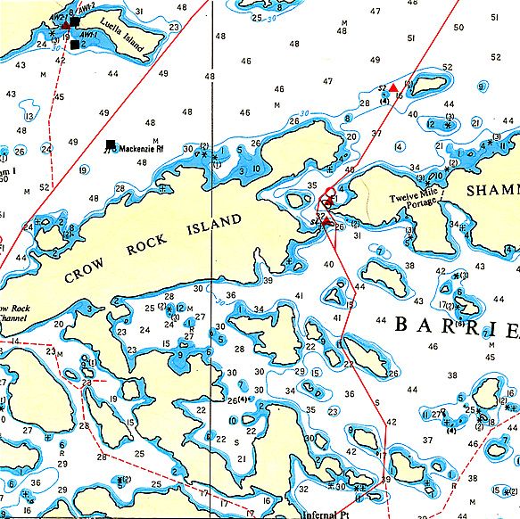 Lake of the Woods Maps Tomahawk Resorts