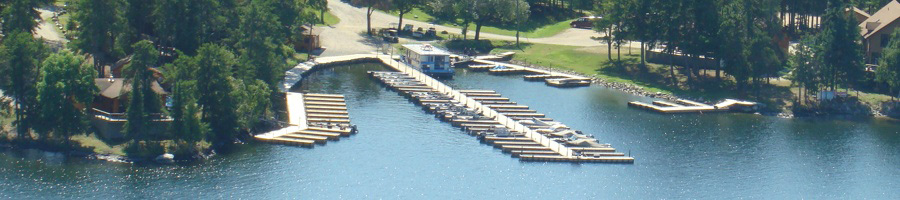 Aerial of Sioux Narrows Marina and Cottages bimage119271 keywords: 