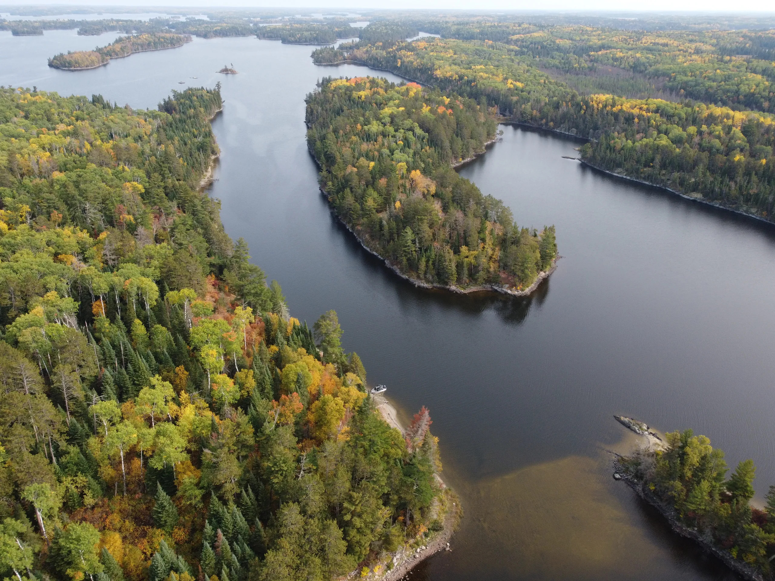 Channel Along the Edge of the Aulneau Peninsula