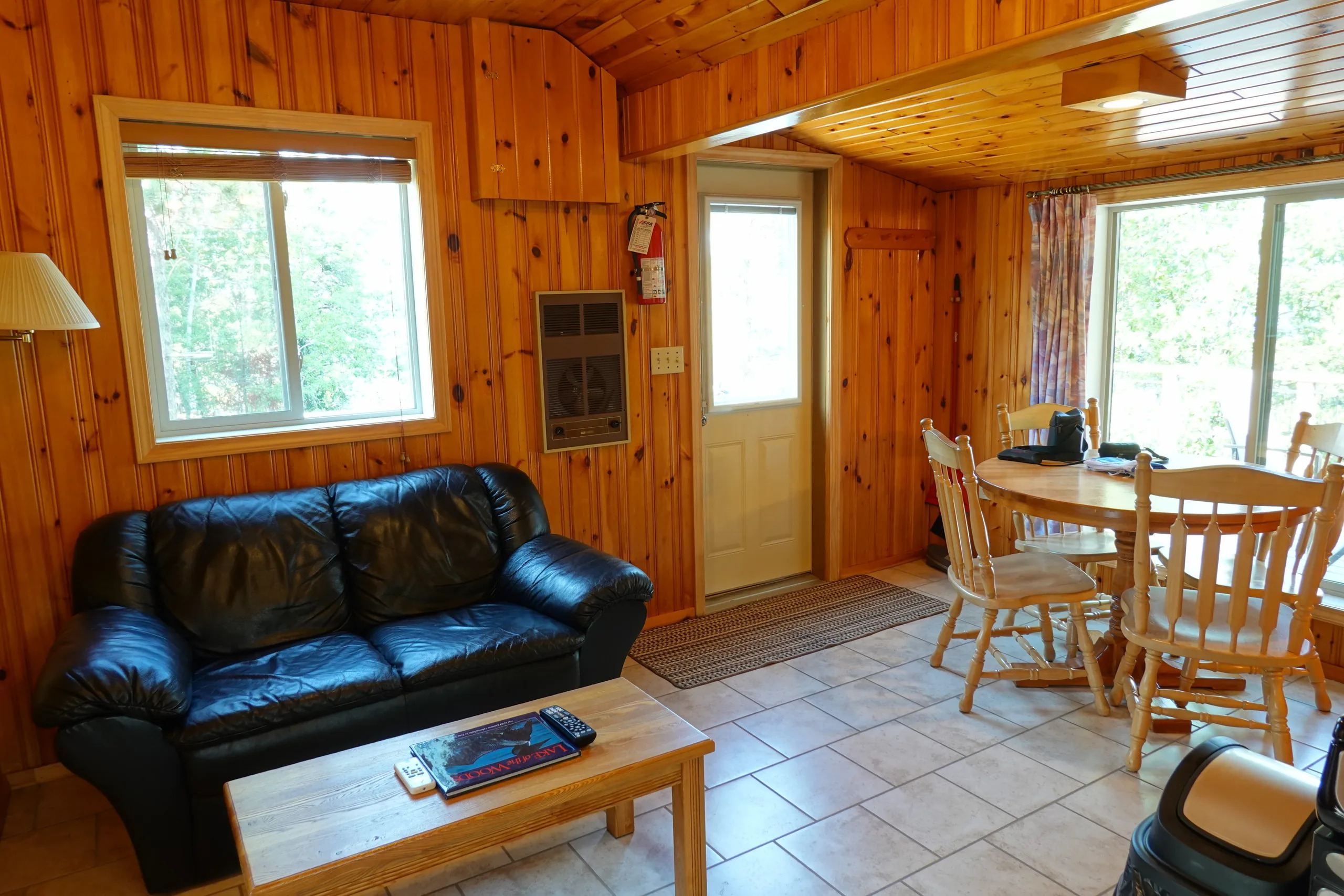 Relax in front of the satellite TV