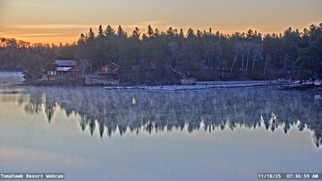 Lake of the Woods Webcam, Tue, 18 Nov 2025 13:37:01 GMT