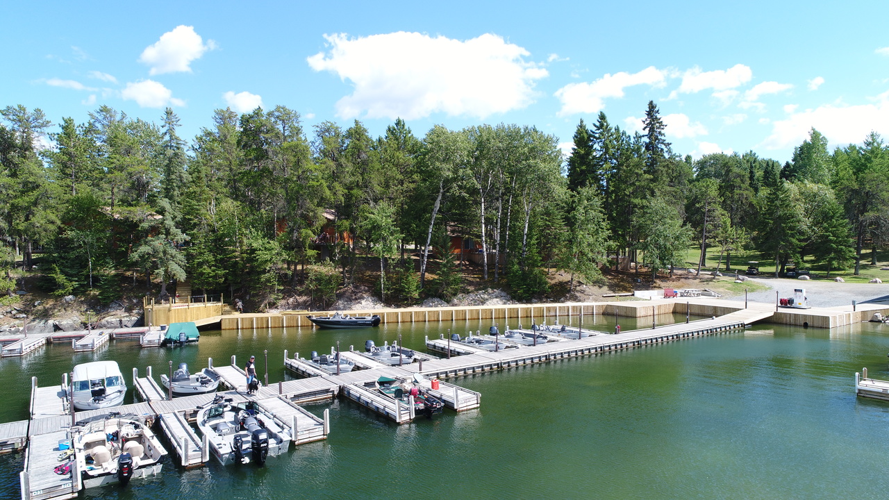 Marina, Images of Northwest Ontario, Canada