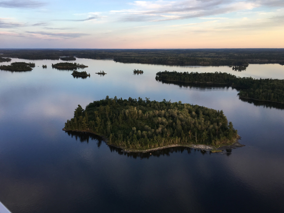 View over Chisholm Island, Images of Northwest Ontario, Canada