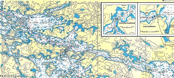 Map Of Lake Of The Woods - Maps Model Online